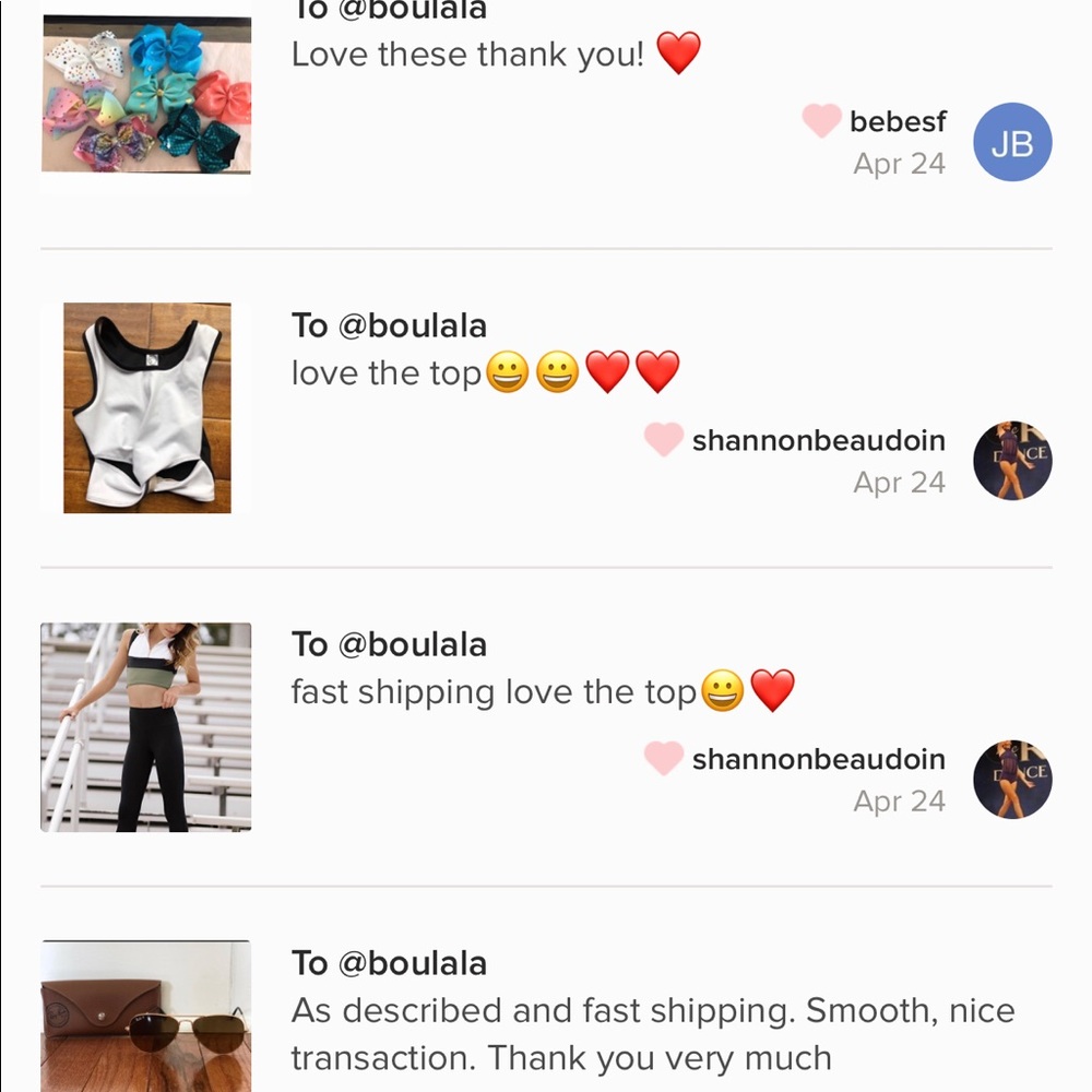 5 Solid Color Bows - Picture 8 of 9